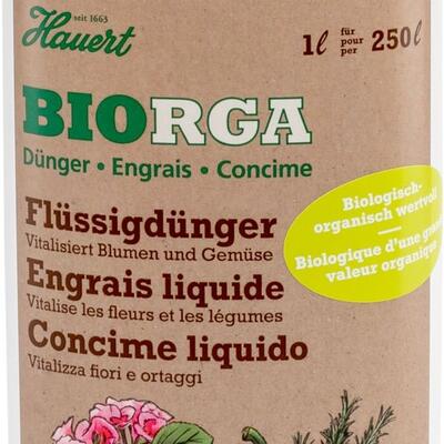 Biorga liquid fertilizer for flowers & vegetables