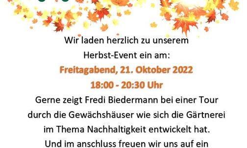 Herbst-Event